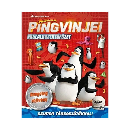 DreamWorks - Madagaszkár pingvinjei foglalkoztatófüzet