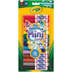 14 darabos Pip-Squeaks kimosható filctoll készlet