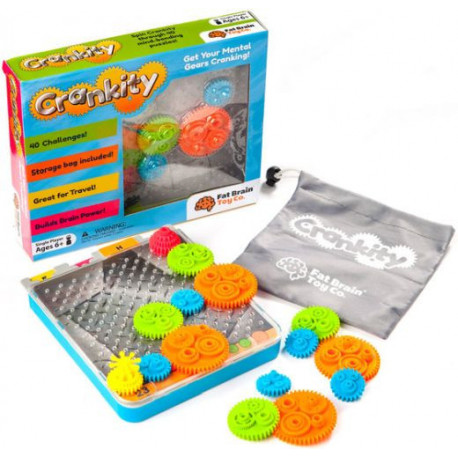 Crankity fogaskerekek logikai játék