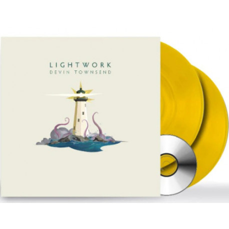 LP Devin Townsend: Lightwork (Gatefold 180g Limited Transparent Sun Yellow 2LP+CD)