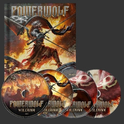 Blu-ray Powerwolf: Wildlive (Live At Olympiahalle) (Blu-ray+DVD+2CD Mediabook Edition)