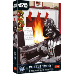 Star Wars: Karácsony Darth Vaderrel prémium plusz puzzle 1000 darabos