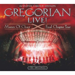 CD Gregorian: Live! Masters Of Chant Final Chapter Tour (2CD+DVD Limited Edition)