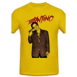 Póló Quentin Tarantino - Férfi XL méret (Sárga)