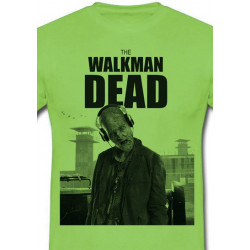 Póló The Walkman Dead - Férfi XXL méret (Zöld)