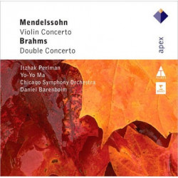 CD Mendelson: Violin Concerto - Brahms: Double Concerto