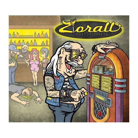 CD Zorall: Presszó Metál (Digipak)