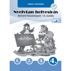 Nyelvtan-helyesírás felmérő feladatlapok 4. osztály