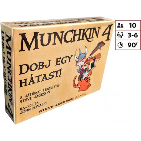 Munchkin 4 - Dobj egy hátast!