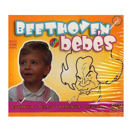 CD Beethoven gyerekeknek (Beethoven para Bebés 2CD)