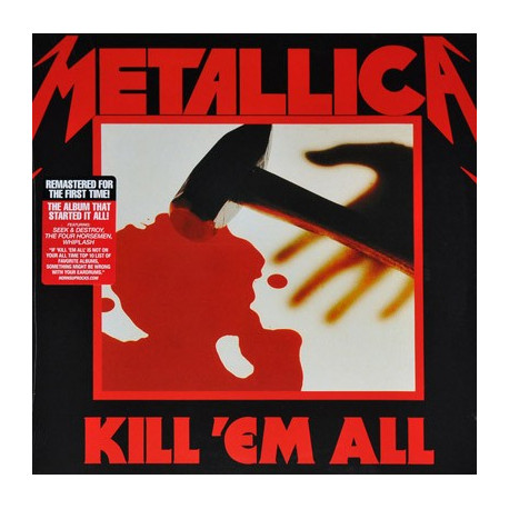LP Metallica: Kill 'Em All (Remastered 180g) - Könyvbagoly