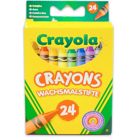 24 darabos viaszkréta készlet