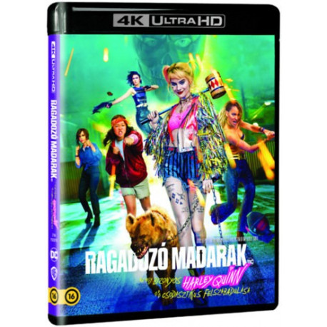 Blu-ray Ragadozó madarak (és egy bizonyos Harley Quinn csodasztikus felszabadulása) (4KUHD+BD)