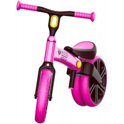 Y Velo Balance Bike Junior rózsaszín futóbicikli