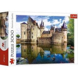 Sully-sur-Loire kastély, Franciaország puzzle 3000 darabos