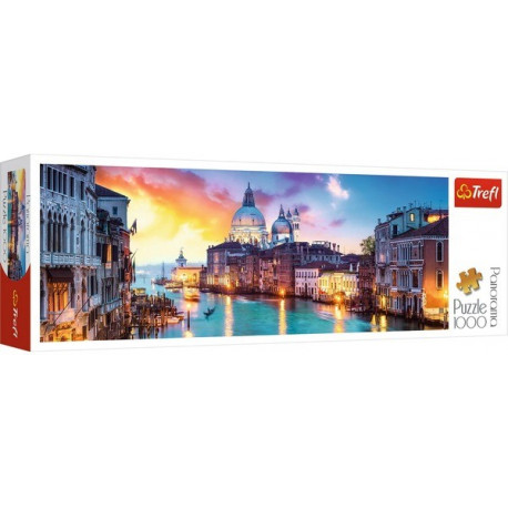 Canal Grande, Velence panoráma puzzle 1000 darabos