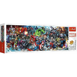 Csatlakozz a Marvel Univerzumhoz panoráma puzzle 1000 darabos