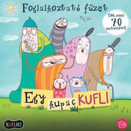 Egy kupac kufli - Foglalkoztató füzet 70 matricával