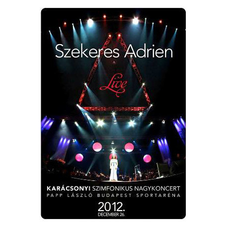 DVD Szekeres Adrien: Karácsonyi Szimfonikus Nagykoncert 2012