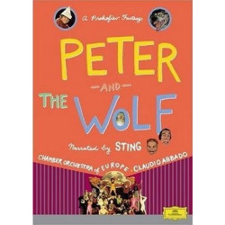 DVD A Prokofiev Fantasy - Peter And The Wolf - Narrated by Sting