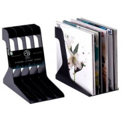 LP Audio Anatomy - LP Tartó - LP Rack - 40db vinyl tárolására - Fekete