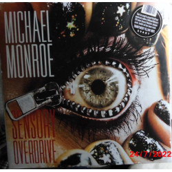 LP Michael Monroe: Sensory Overdrive (Gatefold, 2LP, Transparent Yellow Vinyl)