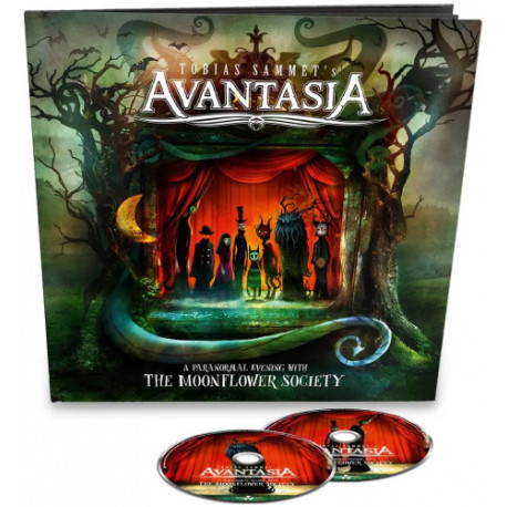 CD Avantasia: A Paranormal Evening With The Moonflower Society (Limited Deluxe Edition 2CD Earbook)