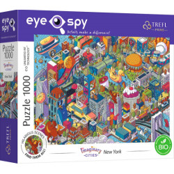 Eye-Spy: Imaginary cities, New York prémium puzzle 1000 darabos