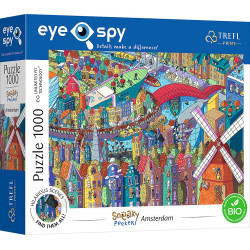 Eye-Spy: Sneaky Peekers, Amszterdam prémium puzzle 1000 darabos