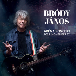 CD Bródy János: Aréna koncert - 2022. november 12. (2CD)