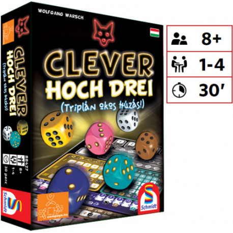 Clever hoch Drei - Triplán okos húzás!