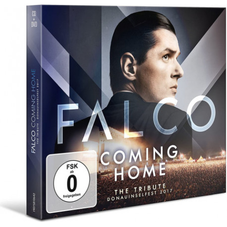 CD Falco: Coming Home - The Tribute - Donauinselfest 2017 (CD+DVD Digipak)