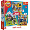 Sam, a tűzoltó 3 az 1-ben puzzle 20, 36, 50 darabos
