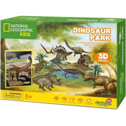 3D puzzle - Dinópark 43 darabos