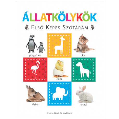 Állatkölykök - Első Képes Szótáram (szivacskönyv)