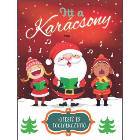 Itt a karácsony - Kifestő