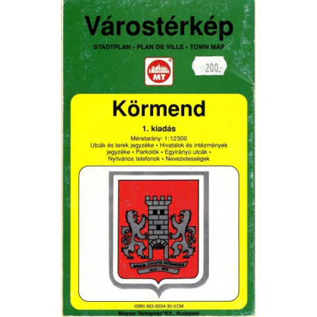 Körmend várostérkép