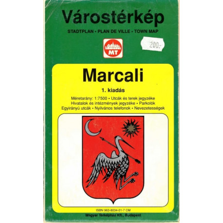 Marcali várostérkép