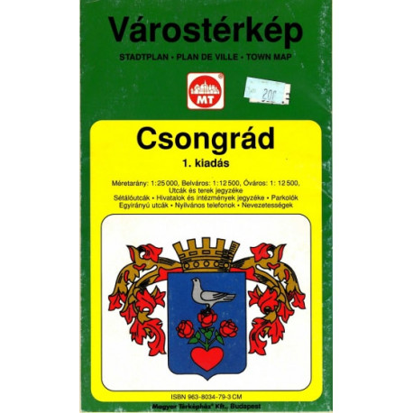 Csongrád várostérkép
