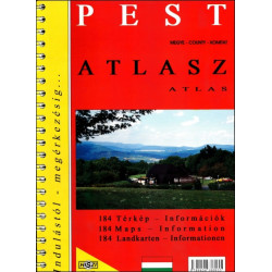 Pest megye atlasz (magyar-angol-német nyelvű)