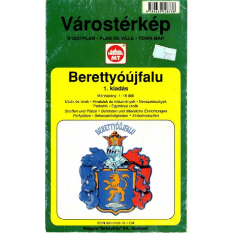 Berettyóújfalu várostérkép