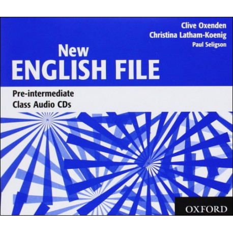 CD New English File Pre-Intermediate Class Audio CDs