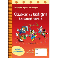 Oszkár, a kistigris - Farsangi kifestő