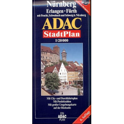 Nürnberg várostérkép