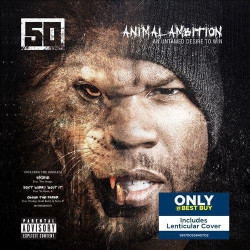 CD 50 Cent: Animal Ambition  (An Untamed Desire To Win) (Limited Best Buy CD+DVD Digipak Edition with Lenticular cover)