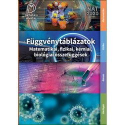 OH-FGV912GY Függvénytáblázatok. Matematikai, fizikai, kémiai, biológiai összefüggések