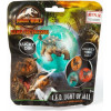 Jurassic World: Villogó pattogós labda 6cm