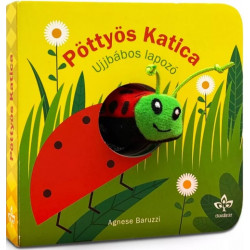 Pöttyös katica ujjbábos lapozó