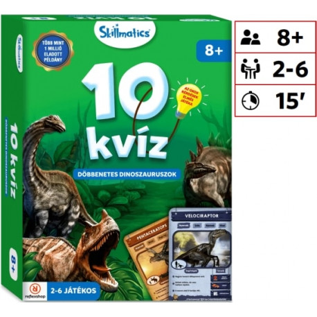 10 kvíz: Döbbenetes dinoszauruszok