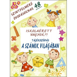 Tájékozódás a számok világában - Szintfelmérő óvodásoknak 48 matricával